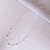 Choker de pedras em tamanhos variados em banho de prata na internet