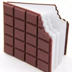 Bloco de Notas Barra de Chocolate - comprar online