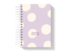 Agenda Escolar | 2025 - Capa ABC Lilás