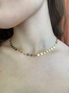 Chocker Coração de Ouro - comprar online