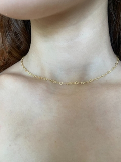 Chocker de Coração Ouro - comprar online
