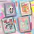 Caderno Brochura Grande Jandaia Sweetness 80 folhas Capa Dura 200X275