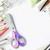Tesoura BRW Bicolor 13cm - Hm Papelaria