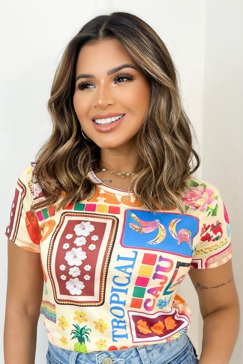 T-shirt Caju Tropical