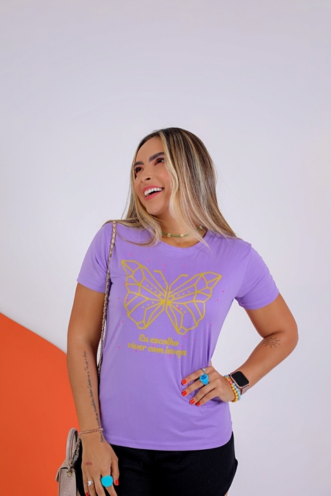 T-shirt Viver com Leveza