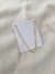 Pulseira bolinha achatada 2mm semijoia ouro 18k