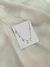 Choker cadeadinho lua/estrelas prata
