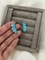 Brinco ear cuff zircônia azul - comprar online
