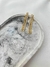 Brinco grumet + strass