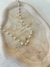 Choker pérolas com bolinhas
