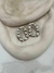 Brinco oval prata bijuteria