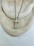 Corrente masculina crucifixo 45 cm