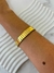 Bracelete dourado bijuteria - comprar online