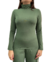 Blusa Gola Alta Elementar Verde