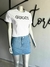 T-shirt com pedraria na internet