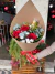 Buquê 3 rosas + ferrero t3