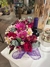 Box flores + vinho - comprar online