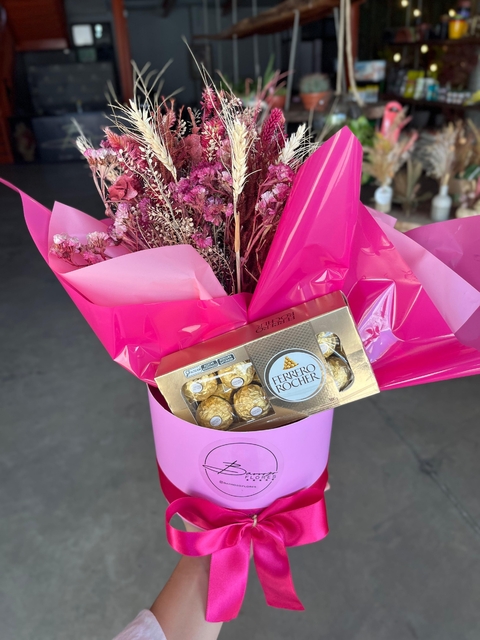 Box desidratada e guloseimas