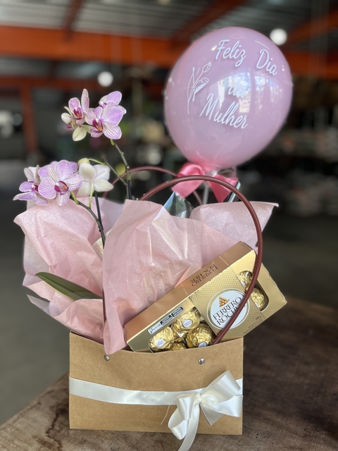 Box Craft mini orquídea