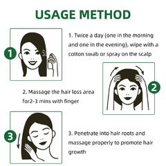 Ouhoe poderoso crescimento do cabelo óleo evitar a perda de cabelo produtos