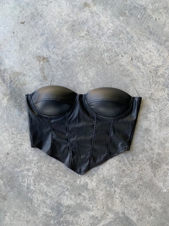 CORSELET COURO
