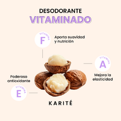 Desodorante natural MUJER INTENSE en barra - Aroma Bergamota con ALUMBRE en internet