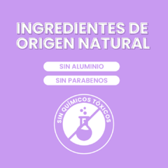 Desodorante natural MUJER INTENSE en barra - Aroma Bergamota con ALUMBRE - comprar en línea