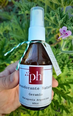Loción Desodorante Salvia y Geranio