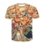 2021 verão novo japão anime kakashi itachi camisa masculina o-pescoço naruto - comprar online