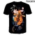 Imagem do Dragon Ball Z figuras do anime Son Goku Super Saiyan 3D Print T Shirts Menino Cr