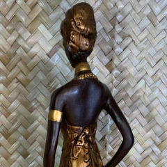 Imagem Africana Longelínea Dourada na internet