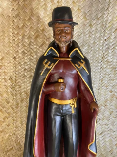 Imagem Estátua Exú Tranca Ruas Grande 60 cm Personalizado