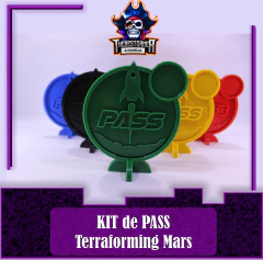 Placa de Pass Terraforming Mars - comprar online