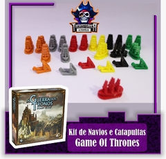 Kit de Navios e Catapultas Game of Thrones