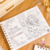 Livro de Colorir (cristão) - Floral Delicado - loja online