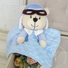Naninha urso aviador - comprar online