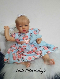 Imagem do BEBÊ REBORN KIT SASKIA MENINA