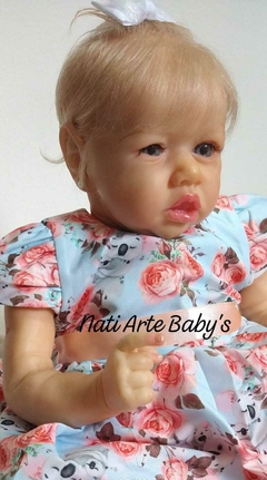BEBÊ REBORN KIT SASKIA MENINA