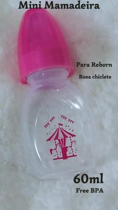 MINI MAMADEIRA ROSA CHICLETE 60ML