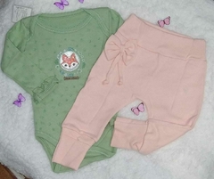 COMJUNTO BODY ML+ MIJÃO LINHA RAPOZINHA FEMININO