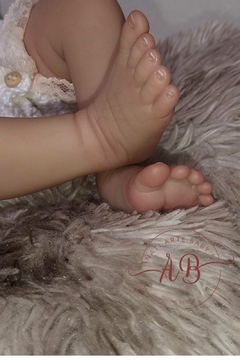 Reborn Alessia Sleeping Menina (no momento só por encomenda, chamar no whatsapp do site) - Nati Arte Baby's