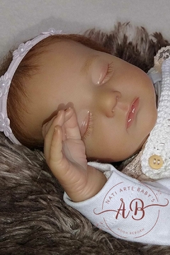Reborn Alessia Sleeping Menina (no momento só por encomenda, chamar no whatsapp do site)