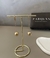 Brinco Longo Margô Esfera e Zircônia