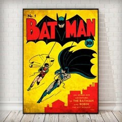 Quadros decorativos super heróis HQ - comprar online