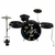 Bateria Infantil Preto Fosco Warner Batman Heroes - Luen