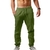 Imagem do Calças Masculinas de Linho de Algodão - Joggers Casual