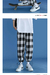 Calça xadrez masculina Harajuku 2022 nova e confortável solta - Streetwear Joggers Coreano - comprar online