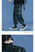 Calça xadrez masculina Harajuku 2022 nova e confortável solta - Streetwear Joggers Coreano - loja online