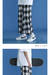 Calça xadrez masculina Harajuku 2022 nova e confortável solta - Streetwear Joggers Coreano na internet