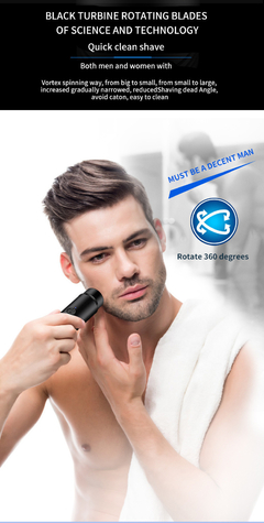 Suave sem esforço: o mini barbeador elétrico USB - Yasui